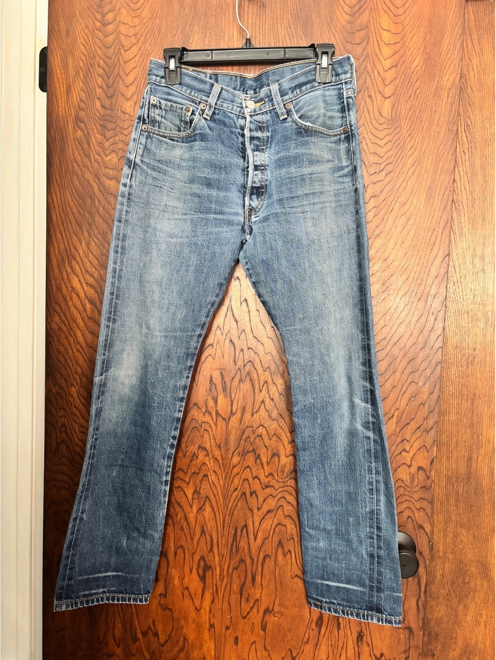 Levi's 501 Classic Button Fly Blue Jeans W30 L32